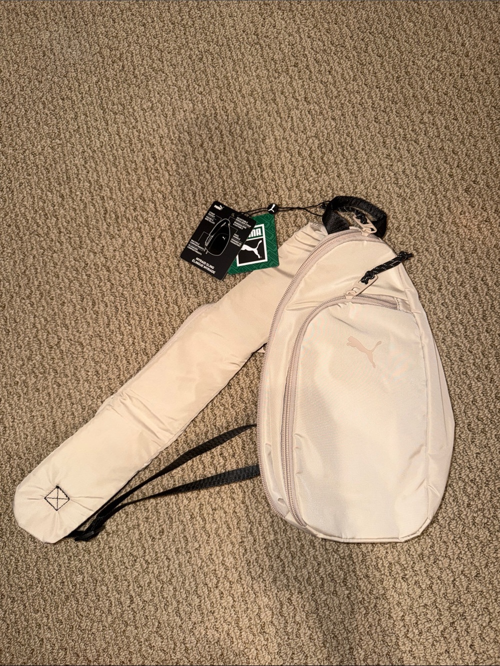 Puma Pale Pink Crossbody Sling Bag